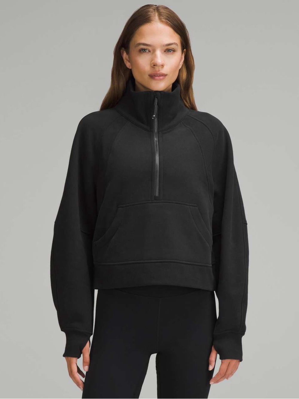 Lululemon Scuba Oversized Funnel-Neck Half Zip XS/S